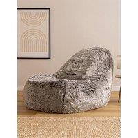Icon Beanbags Faux Fur Dream Lounger Bean Bag