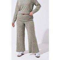 Yours Curve Wide Leg Lounge Trouser