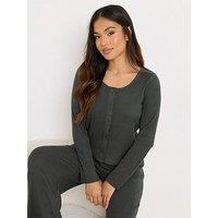 Pixiegirl Petite Ribbed Cardigan - Grey