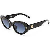 Le Specs Tootsie Cat-Eye Sunglasses - Black