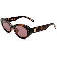 Le Specs Tootsie Cat Eye Sunglasses - Brown