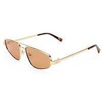 Le Specs Treasure Aviator Sunglasses - Gold