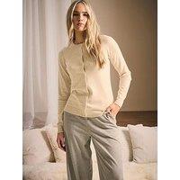 Long Tall Sally Premium Cardigan - Natural