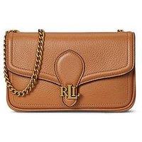 Lauren By Ralph Lauren Bradley Wallet Crossbody Chain Strap - Brown