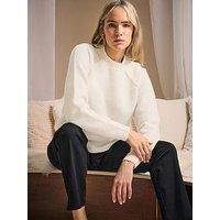 Long Tall Sally Premium Raglan Seam Jumper - Ivory