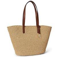 Lauren By Ralph Lauren Lainey Large Tote Bag - Brown