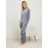 Pixiegirl Petite Super Luxe Pyjama Set - Blue