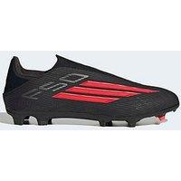 Adidas Mens F50 League Laceless Firm Ground Football Boot - Black