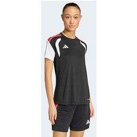 Adidas Womens Tiro 26 Football Training Jersey - Black