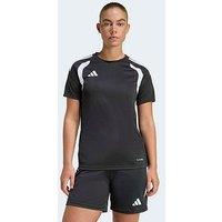 Adidas Womens Tiro 26 Football Training Jersey - Black