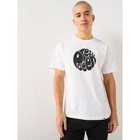 Pretty Green Gillespie Logo T-Shirt - White