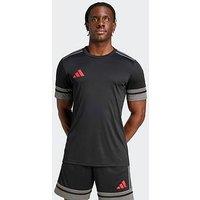 Adidas Mens Squadra 25 Football Training Jersey - Black
