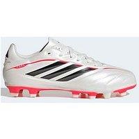 Adidas Junior Copa Club Firm Ground Football Boot - White