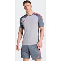 Adidas Mens Tiro 26 Football Training Jersey - Grey