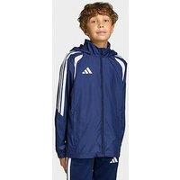 Adidas Junior Tiro 26 Football Windbreaker Jacket - Navy