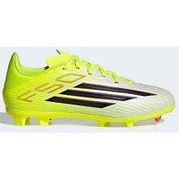 Adidas Junior F50 League Firm Ground Football Boot - Yellow