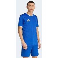 Adidas Mens Entrada 26 Football T-Shirt - Blue