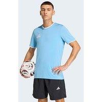 Adidas Mens Football Entrada 26 Tee - Blue