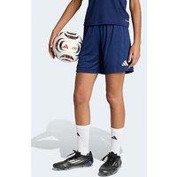 Adidas Womens Entrada 26 Football Training Shorts - Navy