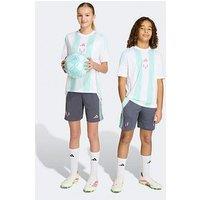 Adidas Junior Messi Football Shorts - Grey