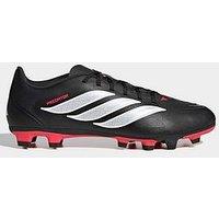Adidas Mens Predator Club Firm Ground Football Boot - Black