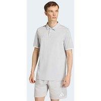 Adidas Mens Football Entrada 26 Polo Shirt - Grey