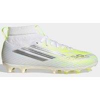 Adidas Girls F50 Sparkfusion League Firm Ground Football Boot - White