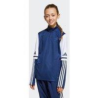 Adidas Junior Squadra 25 Football 1/4 Zip Top - Navy