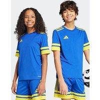 Adidas Junior Squadra 25 Football Training Jersey - Blue