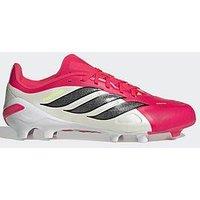 Adidas Junior Predator League Firm Ground Football Boot - Lucid Red