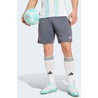 Adidas Mens Messi Football Training Shorts - Grey