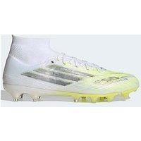 Adidas Womens F50 Sparkfusion Pro Firm Ground Football Boot - White / Yellow
