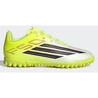 Adidas Junior F50 Club Astro Turf Football Boot - Yellow