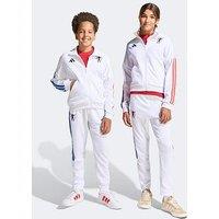 Adidas Junior Jude Bellingham Football Training Pants - White