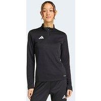 Adidas Womens Entrada 26 Football 1/4 Zip Top - Black