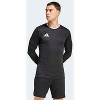Adidas Mens Football Entrada 26 Long Sleeve Jersey - Black