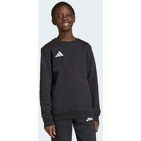 Adidas Junior Football Entrada 26 Sweat Top - Black