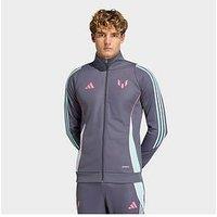 Adidas Mens Messi Football Jacket - Aurora Onix