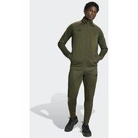 Adidas Mens Tiro Football Tracksuit - Green
