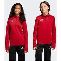 Adidas Junior Entrada 26 Football Sweatshirt - Red