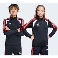 Adidas Junior Tiro 26 Football 1/4 Zip Top - Black