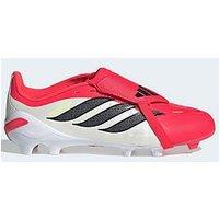 Adidas Junior Predator League Ft Firm Ground Football Boot - Lucid Red