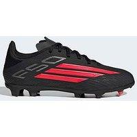 Adidas Junior F50 League Firm Ground Football Boot - Black