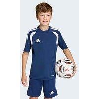 Adidas Junior Tiro 26 Football Training Jersey - Navy