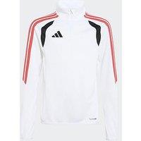 Adidas Junior Tiro 26 Football Track Top - White