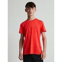 Monterrain Boys Bolt 2.0 Space Dye T-Shirt - Fiery Red