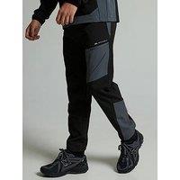 Monterrain Boys Deflect 2.0 Woven Running Pants - Jet Black / Iron Gate
