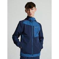 Monterrain Boys Deflect 20 Woven Zt Hood Coat - Iris Black / Ensign Blue