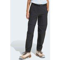 Adidas Terrex Womens Xpr Zip Off Walking Trousers - Black