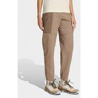 Adidas Terrex Womens Xpr Zip Off Walking Trousers - Brown